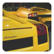 USA, California, Los Angeles: Los Angeles Auto 2 Square Stickers