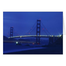 USA, California, San Francisco. Golden Gate 2 Greeting Cards