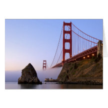 USA, California, San Francisco. Golden Gate 3 Greeting Cards