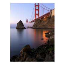 USA, California, San Francisco. Golden Gate Postcard