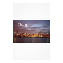 USA Chicago St.K) Customized Stationery