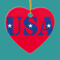 USA Christmas ornament ornaments
