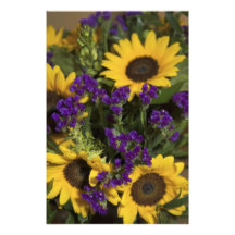USA, close-up of bridal flower arrangement, Photo Art