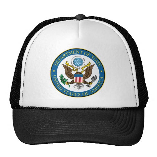 USA Department of state seal Trucker Hats