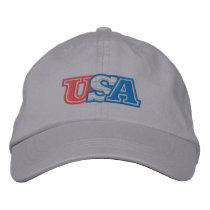 Usa Embroidered Baseball Caps