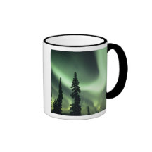 USA, Fairbanks area, Central Alaska, Aurora 2 Mug