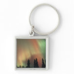 USA, Fairbanks area, Central Alaska, Aurora 3 keychains