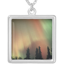USA, Fairbanks area, Central Alaska, Aurora 3 Pendant