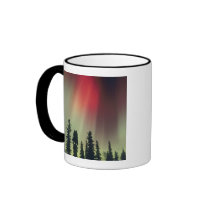 USA, Fairbanks area, Central Alaska, Aurora Mug