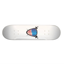 USA fencing skating Skate Deck