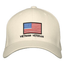 USA Flag - America - Vietnam Veteran Baseball Cap