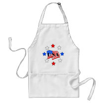 USA Flag and Stars Aprons