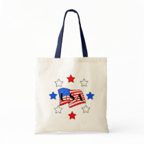 USA Flag and Stars Bag