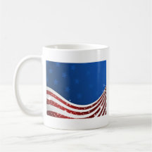 USA Flag Coffee Mugs
