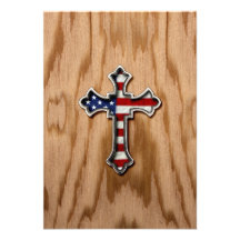 USA Flag Cross Announcement