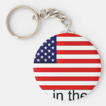 USA Flag Key Chain