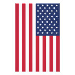 USA Flag Pattern. Perfect Patriotic Gift. American Personalized Stationery