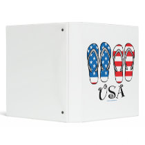 USA Flip Flops Binders