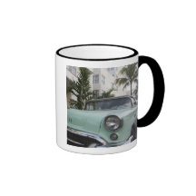 USA, Florida, Miami Beach: South Beach, 1956 3 Coffee Mugs