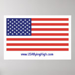 USA flying HIGH Print