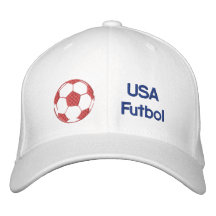USA Futbol cap for American soccer fans Embroidered Hat