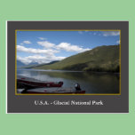 USA Glacial National Park photography. postcards