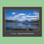 USA Glacial National Park photography postcards