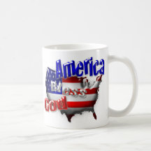 USA God Bless America Mug