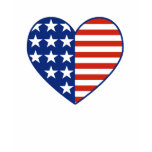 USA Heart Flag T-Shirt