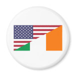 USA/Ireland Flag magnets