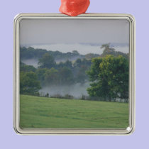 USA, Kentucky. Rolling hills of the Bluegrass ornaments
