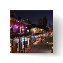 USA, Louisiana, New Orleans. French Quarter, Pinback Button