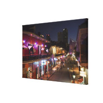 USA, Louisiana, New Orleans. French Quarter, Gallery Wrap Canvas