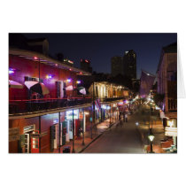 USA, Louisiana, New Orleans. French Quarter, Greeting Card