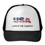 USA love it or leave it Trucker Hat