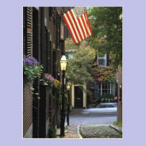 USA, Massachusetts, Boston, Beacon Hill. postcards