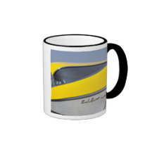 USA, Massachusetts, Gloucester. Detail of 1957 Coffee Mug