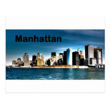 USA New York Manhattan (St.K) Post Card