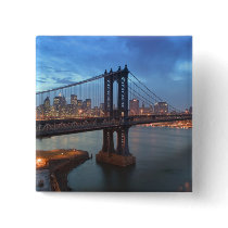 USA, New York, New York City, Manhattan: 26 Pinback Button