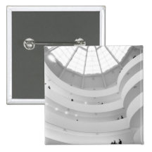 USA, New York, New York City: The Guggenheim Button