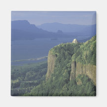USA, Oregon, Columbia River Gorge NSA. View of Fridge Magnets