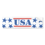 USA Patriotic Stars and Stripes bumper stickers