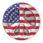 USA Peace Flag stickers