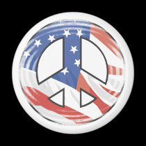 USA Peace Sign Magnet magnets