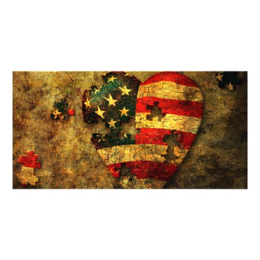 USA PHOTO CARD TEMPLATE