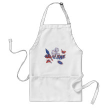 USA-Rocket 4th of July Aprons