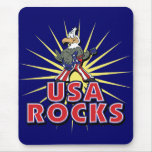 USA Rocks Eagle Mouse Mat