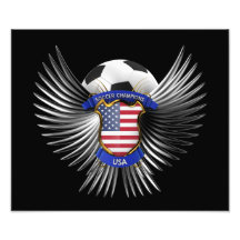 USA Soccer Champions Photo Art