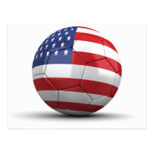 USA Soccer Post Card