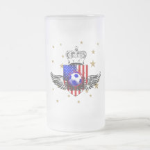 USA sports gifts - American United States flag Coffee Mugs